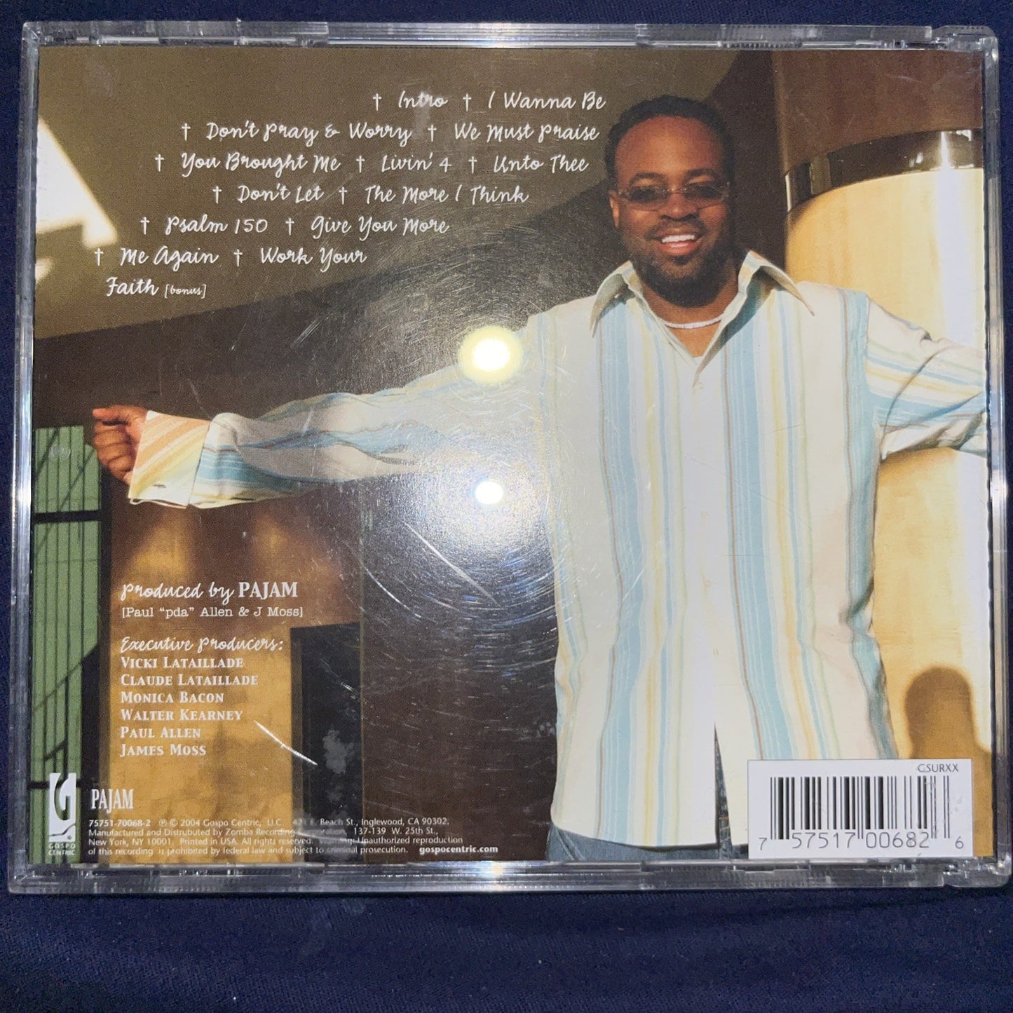 J Moss by J Moss (CD, 2004) Sealed