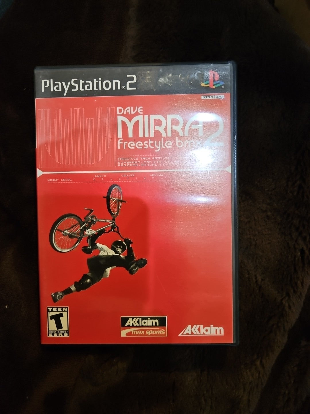 Dave Mirra Freestyle BMX2 (PS2). No Game. Manual + Case + Artwork ONLY