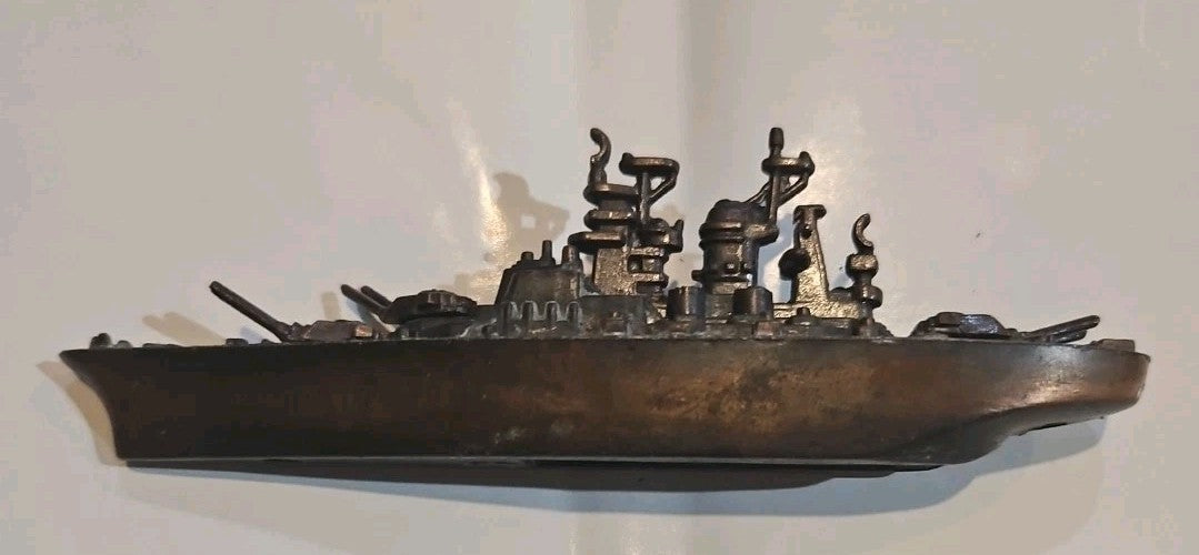 Battleship Die Cast Metal Collectible Pencil Sharpener 4.5"