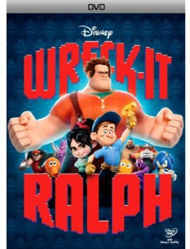 Wreck-It Ralph (DVD, 2012) Tested. New Case. 