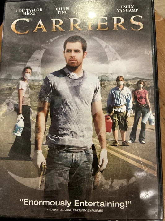 Carriers (DVD, 2009) Tested. New Case