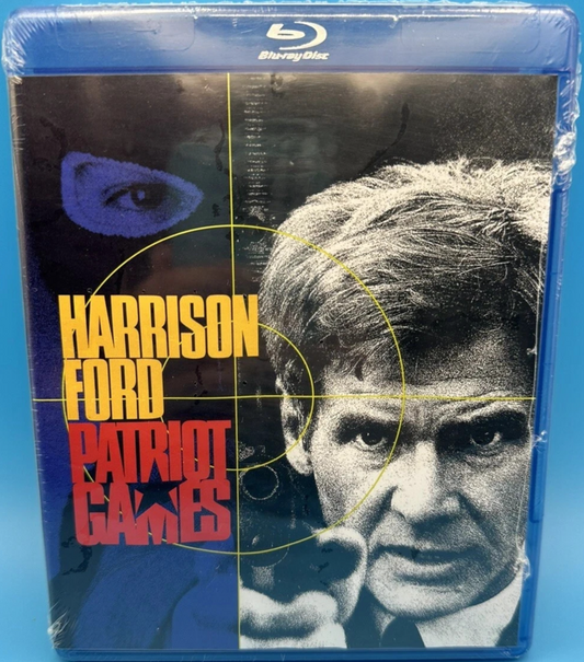 Patriot Games [Blu-ray/DVD]  Tested. New case.