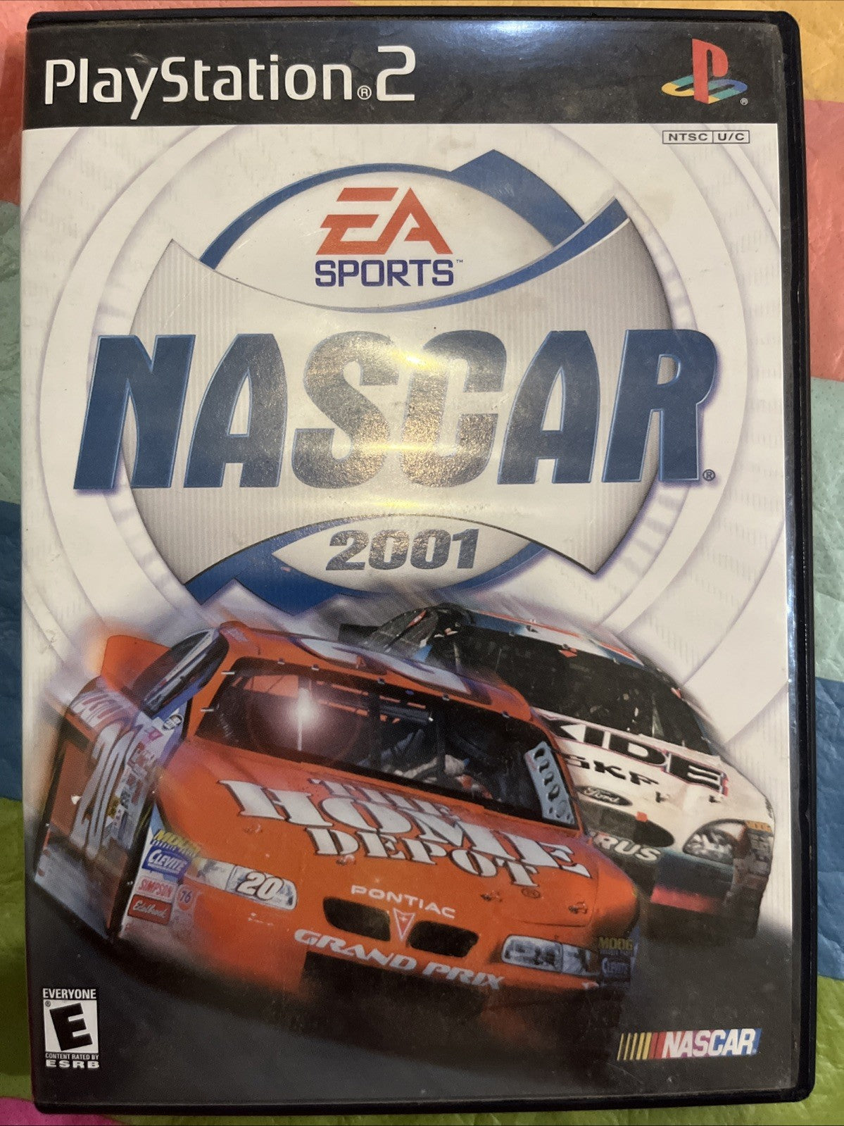 NASCAR 2001 (PS2) CIB. W/ Manual + Reg. Original Case