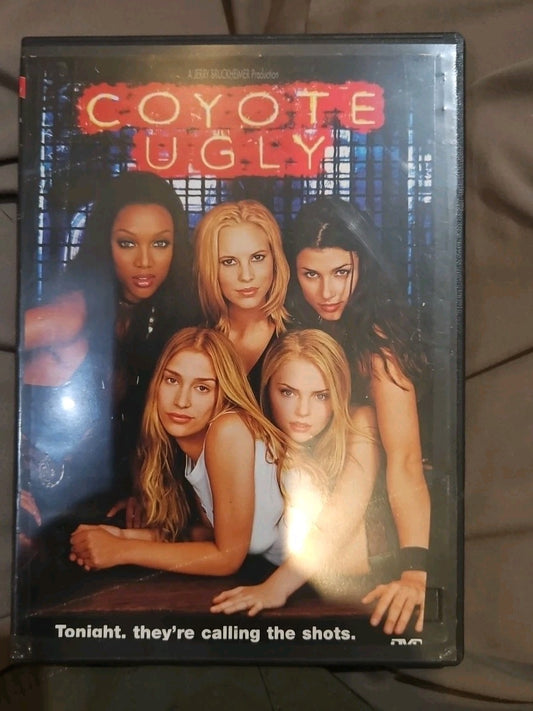 Coyote Ugly (DVD, 2000) Tested cropped, artwork slim case.