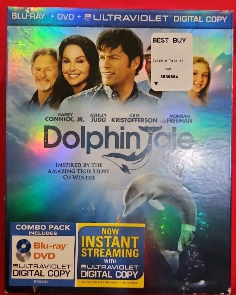 Dolphin Tale (Blu-ray) No Digital Download. New Sealed