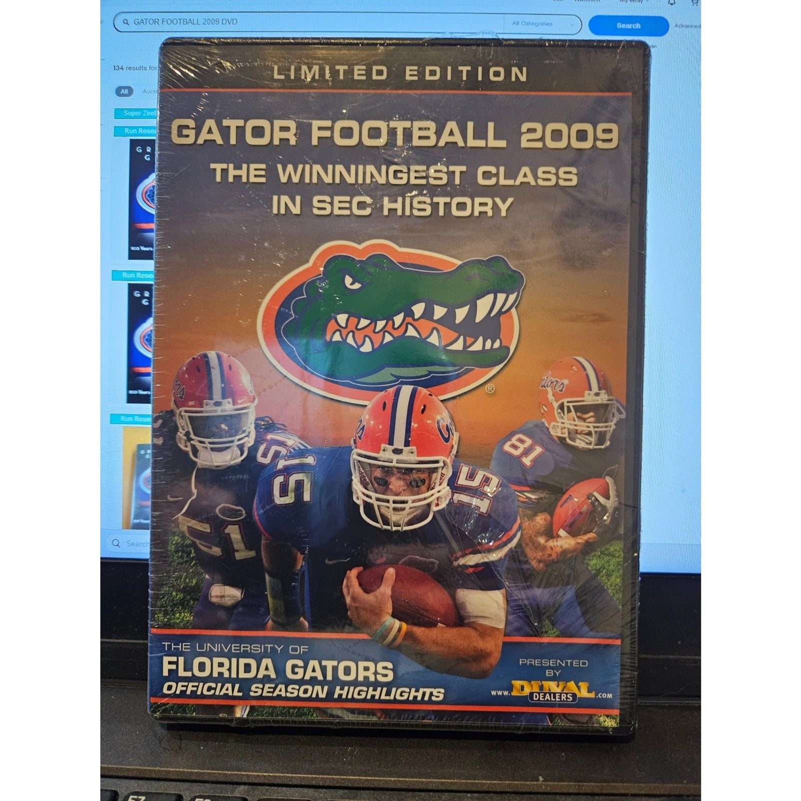 Gator Football 2009 Winningest Class in SEC History (DVD) Factory Sealed