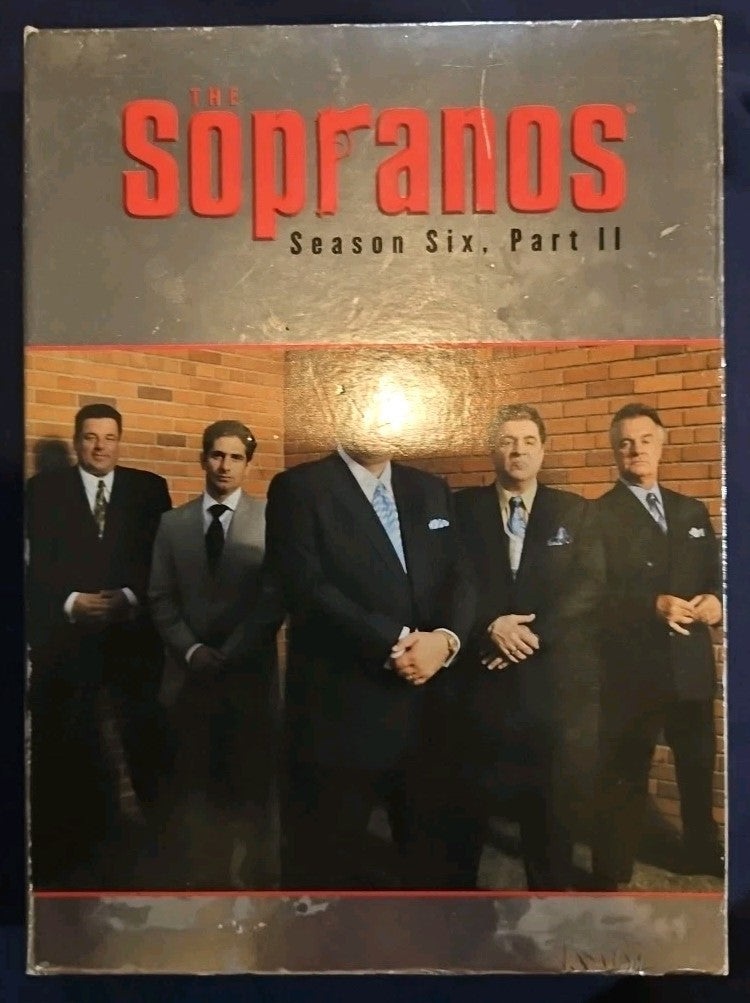 The Sapranos Season Six Part II Empty Box.  No Discs. No DVDs