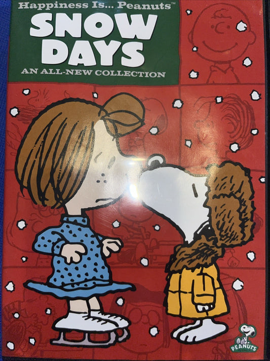 Happiness Is...Peanuts: Snow Days (DVD) Sealed