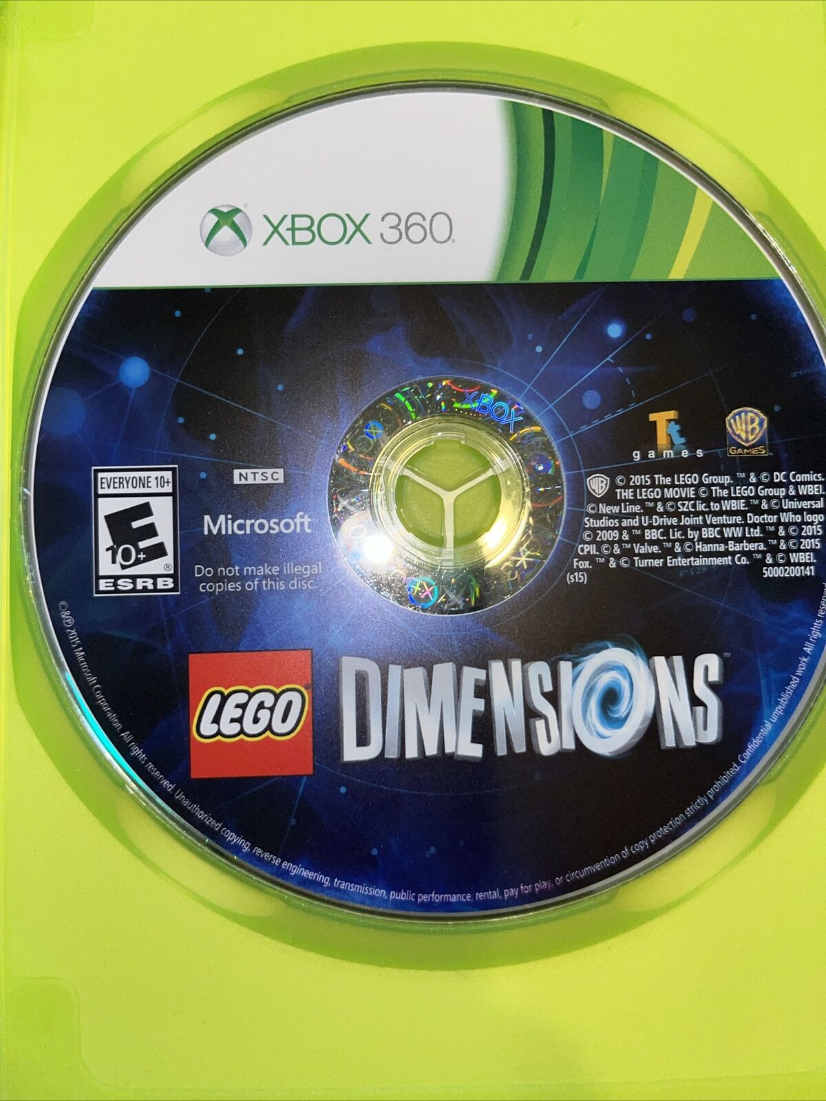 Lego Dimensions (Xbox 360) With Booklet, New Case, Tested
