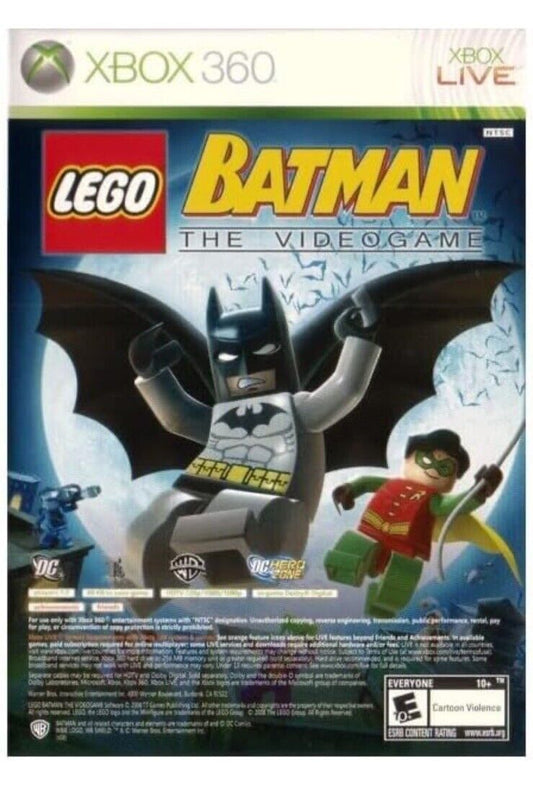 Lego Batman/Pure Xbox 360 Dual Disc's Complete In Box