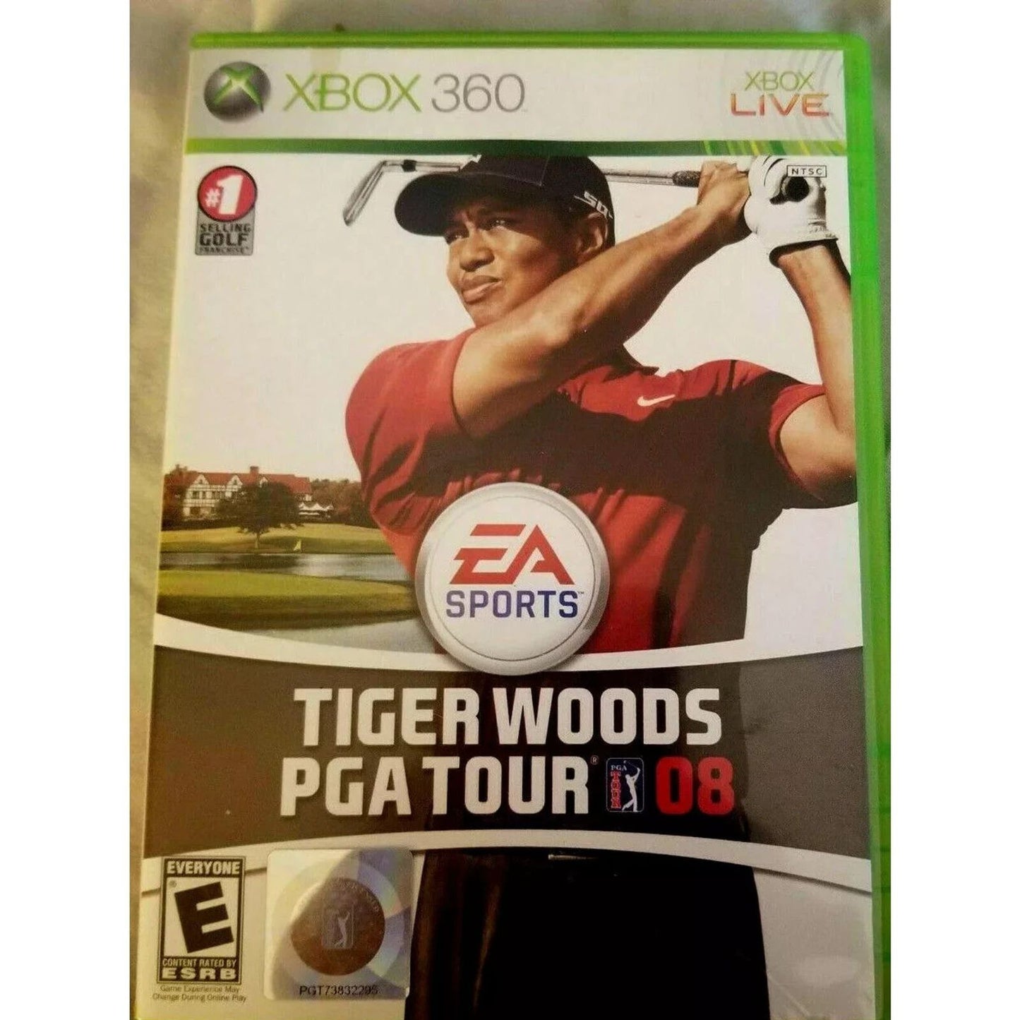 Tiger Woods PGA Tour 08 (Xbox 360) NEW CASE. TESTED. RESEALED.