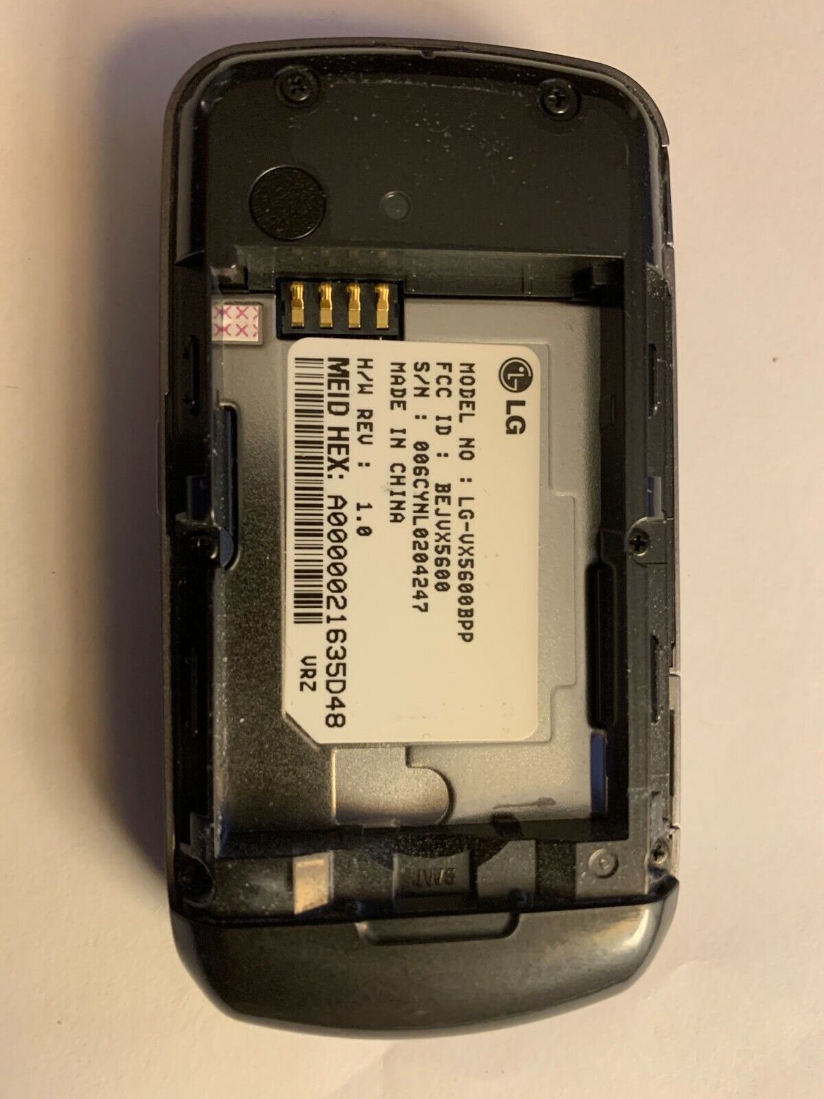  LG Accolade VX5600 - Gray (Verizon) Cellular Phone !! For Parts Only !! 