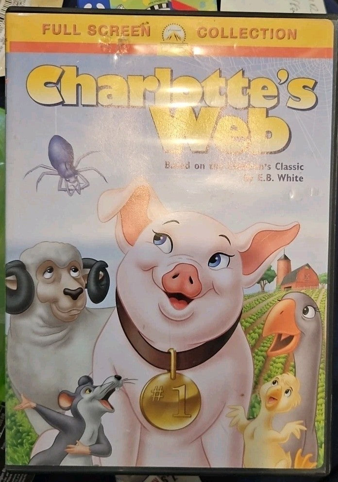 Charlottes Web (DVD, 2001, Full Screen Version) New Sealed