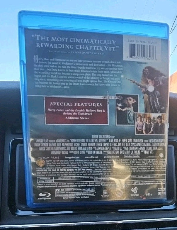 Harry Potter & The Deathly Hollows Part 1 & 2 Bluray. Brand new sealed.