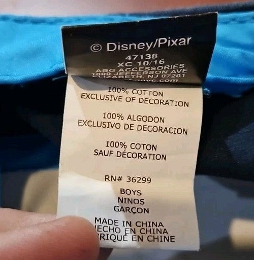 Disney Pixar Cars Toddler Boys Baseball Cap Hat One Size Adjustbale Cars 3