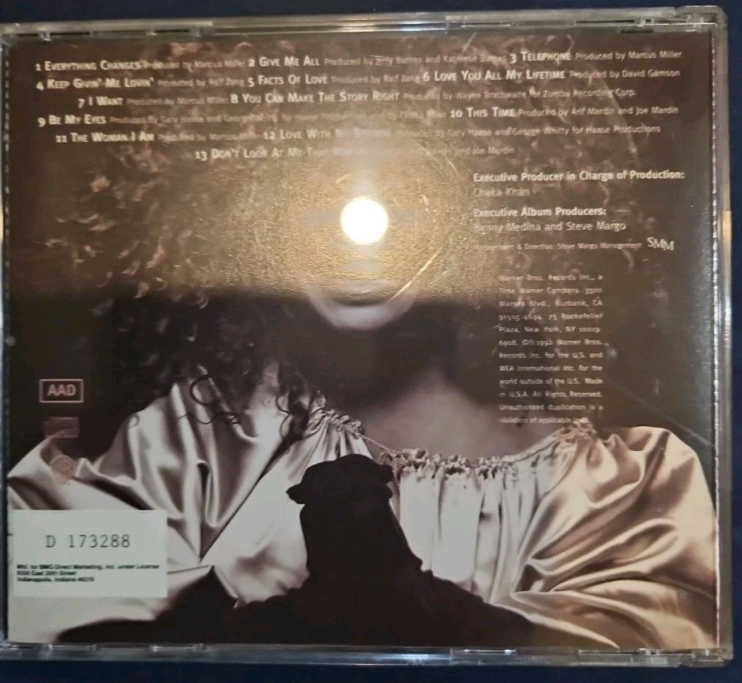 The Woman I Am by Chaka Khan (CD, Mar-1992, Warner Bros.)