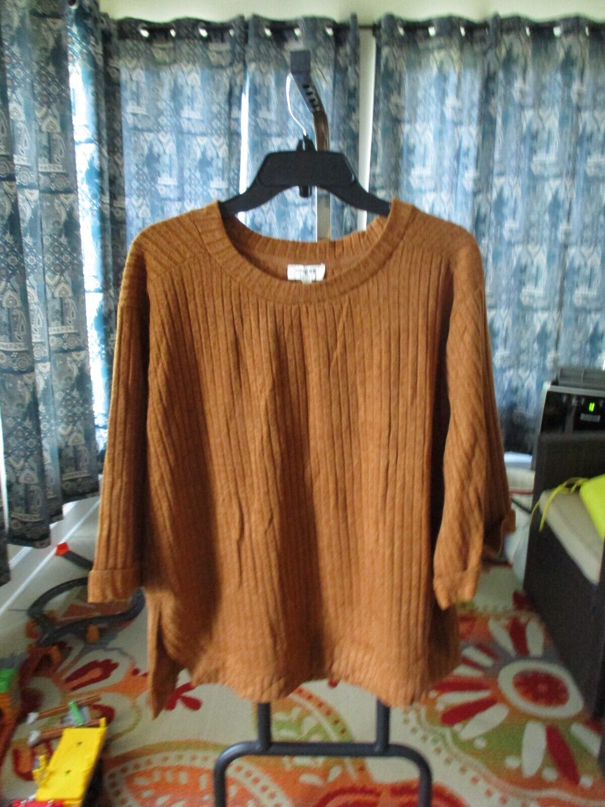 Umgee Cinnamon Top Blouse Small