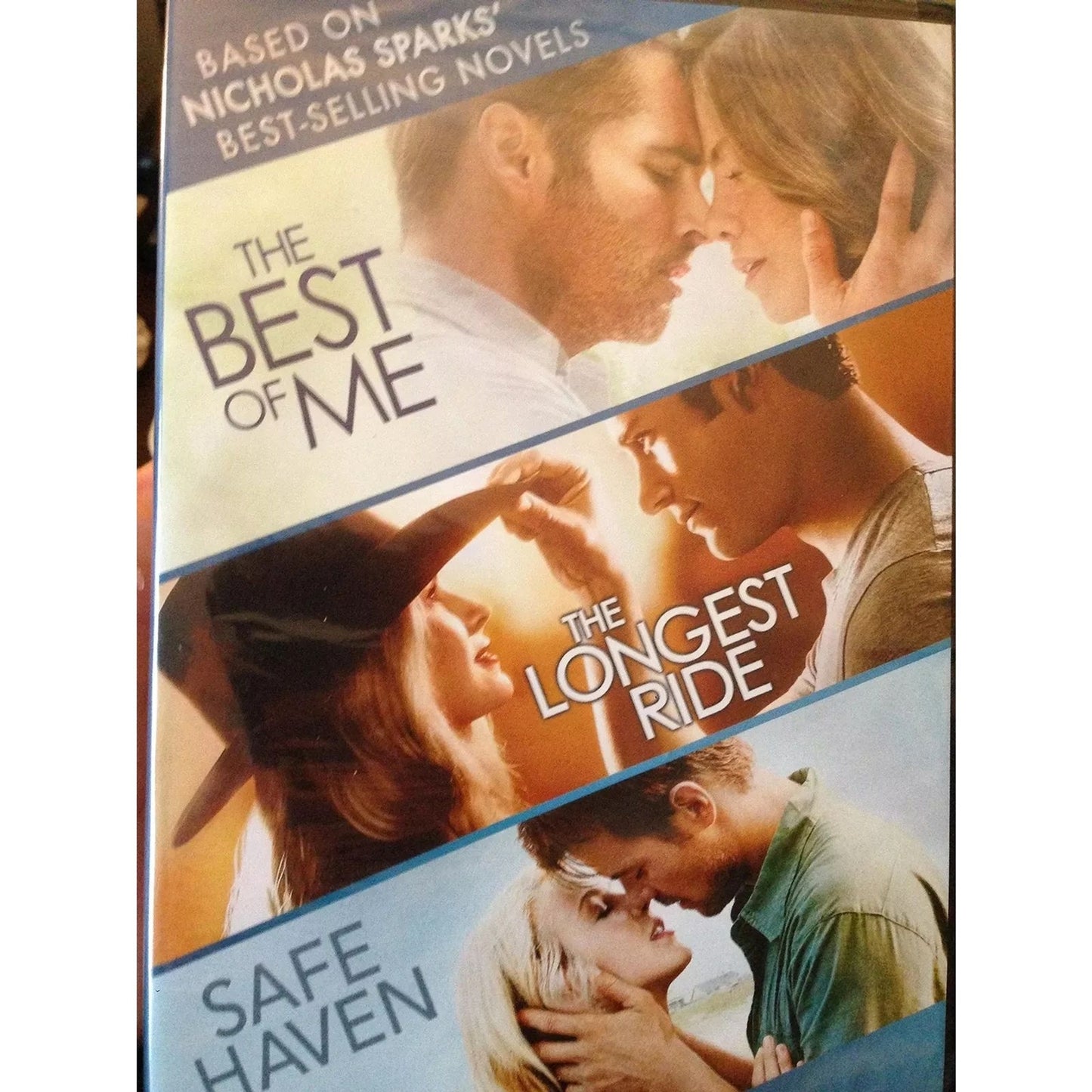 Best of Me / Longest Ride / Safe Haven Nicholas Sparks 3 Movies (DVD) Sealed