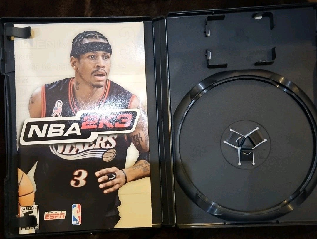 Nba 2K3 - Sony PlayStation 2. No Game. Case + Artwork + Manual ONLY