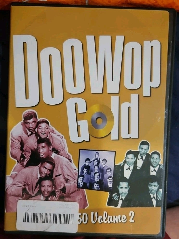 Doo Wop Gold - Doo Wop 50 Vol. 1 & 2 (DVD, New Sealed)