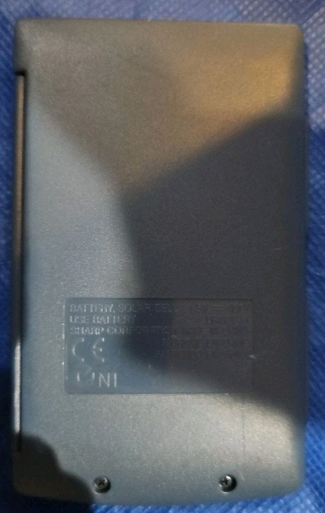 Sharp Elsmate EL=243S Solar Calculator. Tested