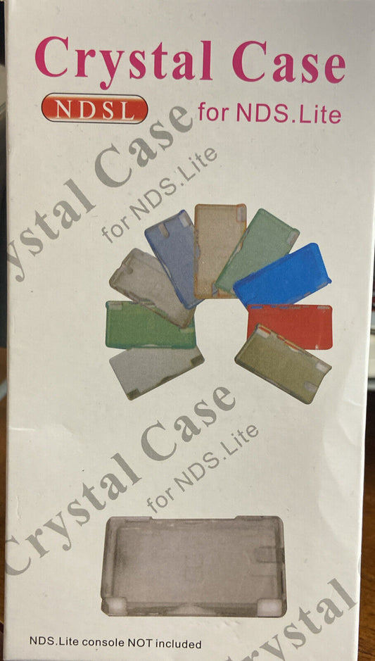 CRYSTAL CASE For NINTENDO DS LITE NEW!