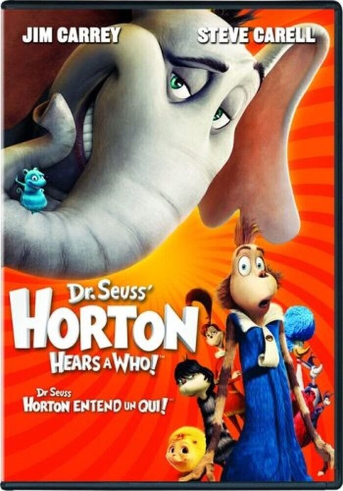 Dr Seuss Horton Hears a Who DVD Movie G 20th Century Fox 2008 Sealed