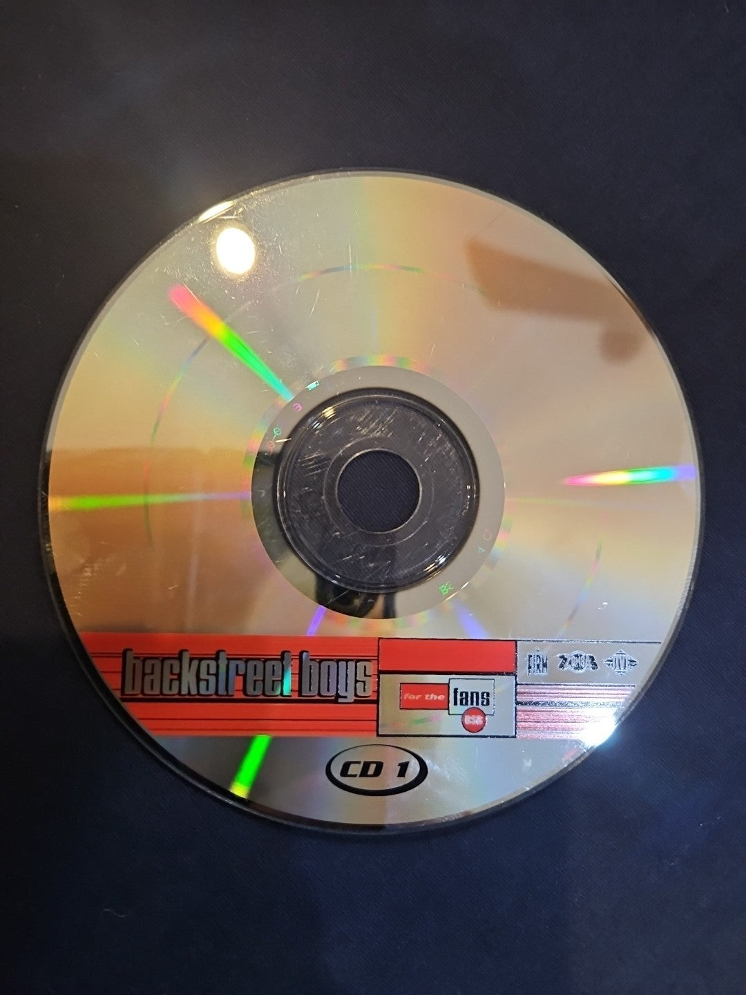 Back Street Boys For The Fans (CD) DISC ONLY CD 1