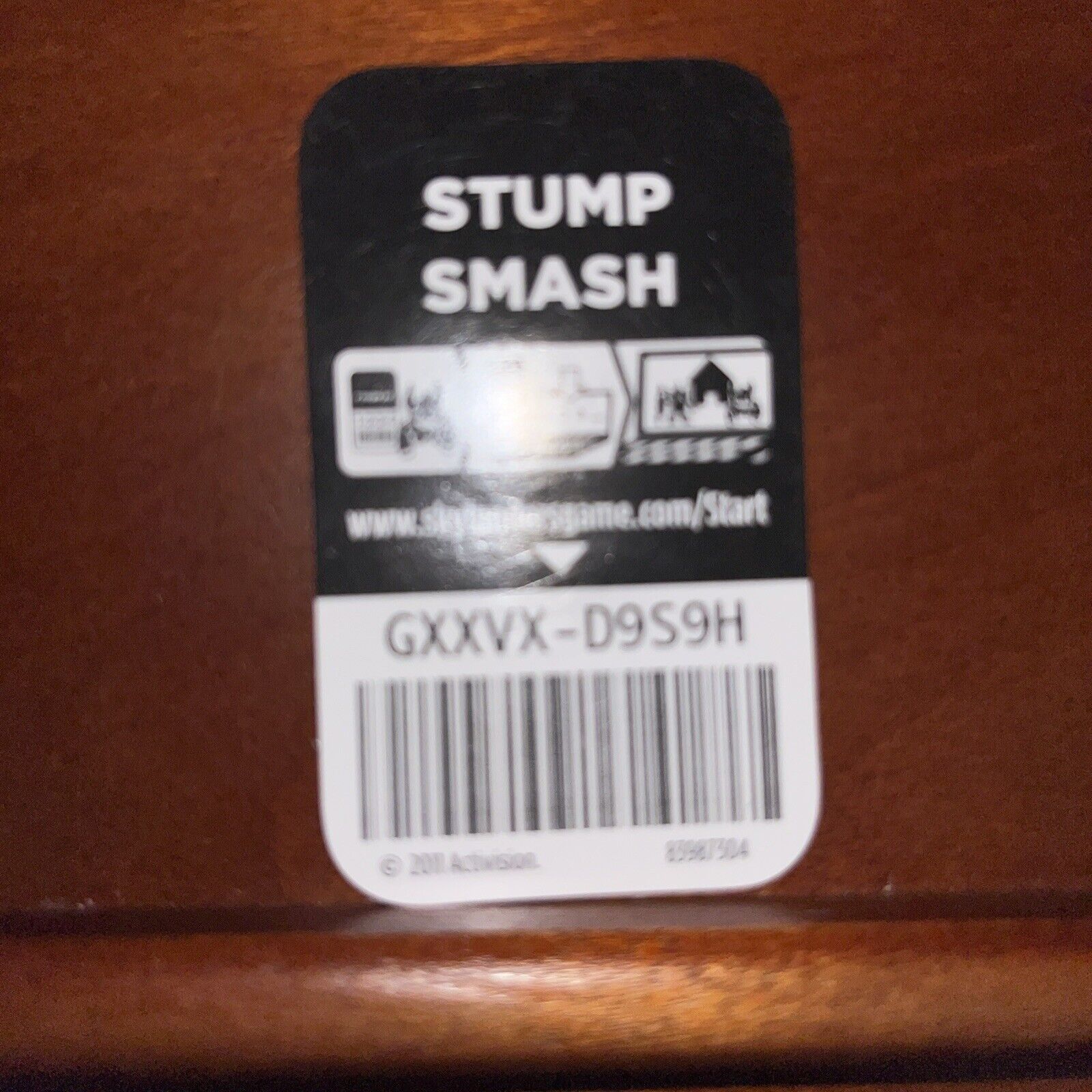 Skylanders Stump Smash w/ Stickers And Cards