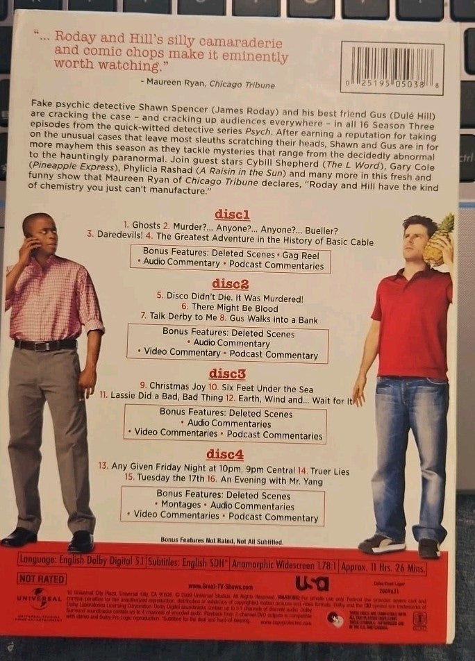 Psych: Season 3 (DVD)