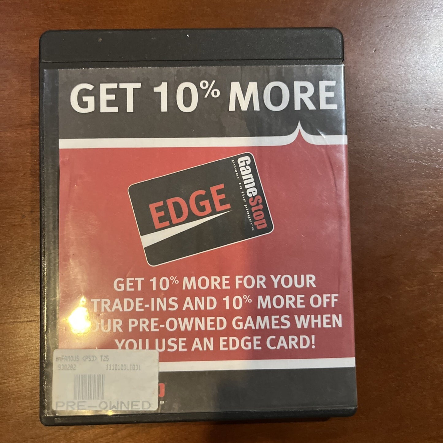 inFamous Collection (PS3) Tested. No Scratches. No Artwork Or Manual.