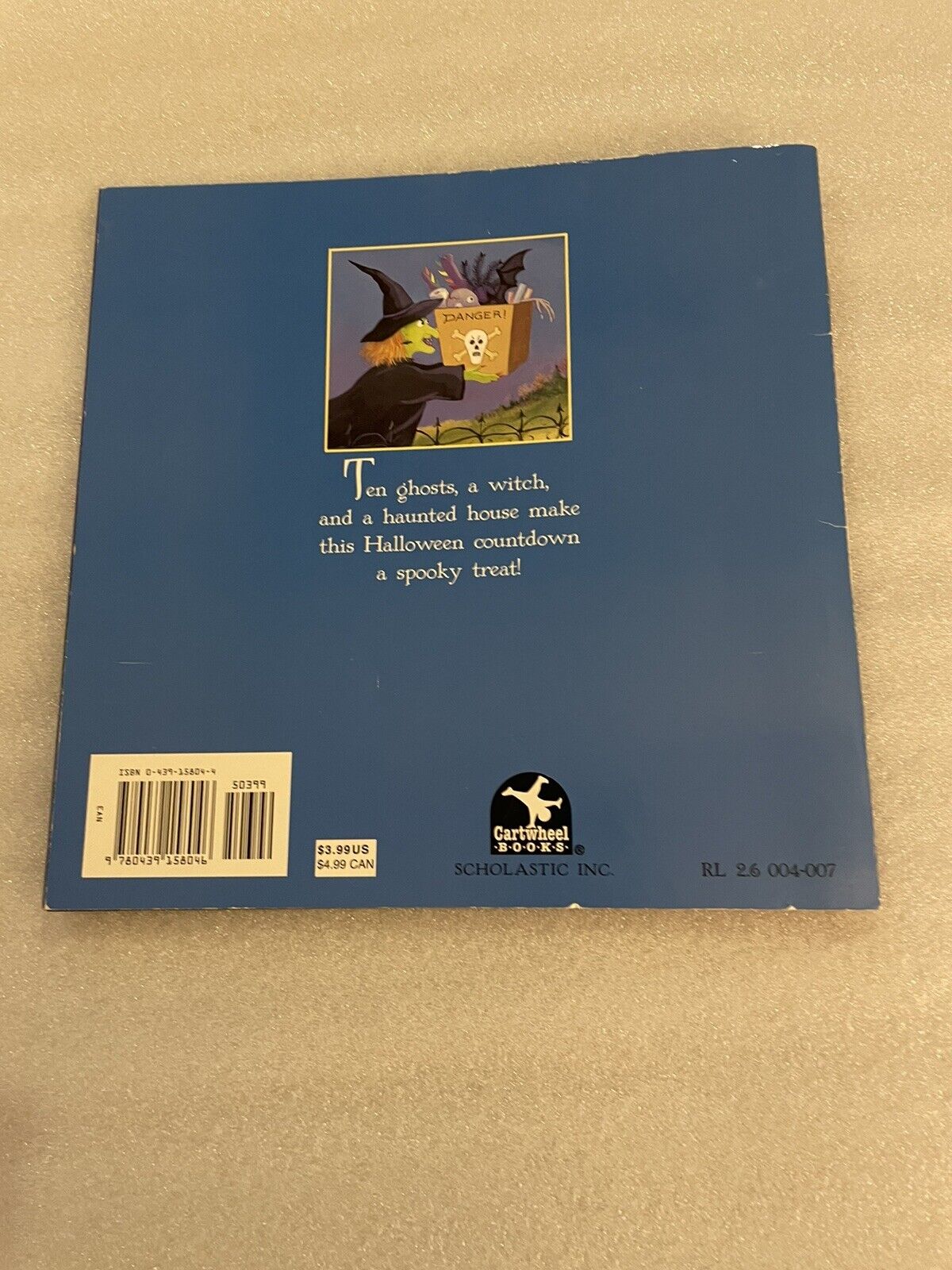 Ten Timid Ghosts by Jennifer O'Connell (2000, Trade Paperback)