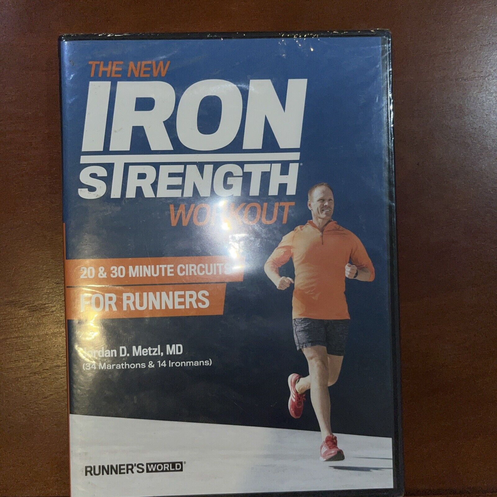 The New Iron Strength Workout For Runners - Jordan Metzl (DVD, 2017) New Sealed