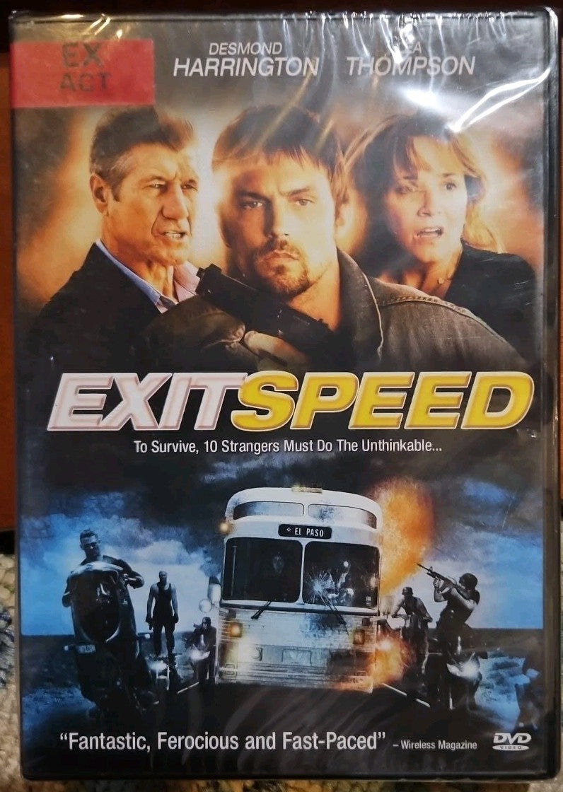 Exit Speed (DVD) Tested. No Scratches