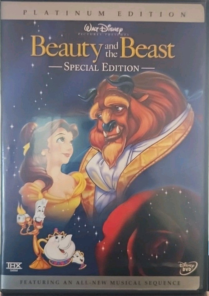 Beauty and the Beast (DVD, 2002, 2-Disc Set, Special Edition) + CD-ROM