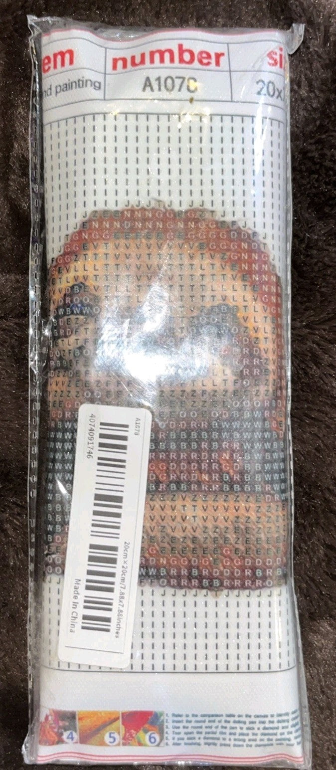 5D Diamond Glitter Art A1078 “Happy Sloth” 20cm x 20cm