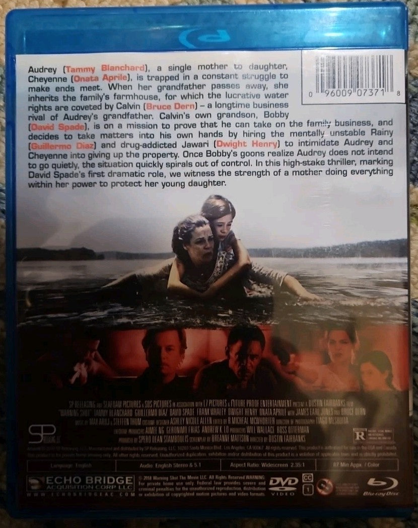 Warning Shot (Blu-ray + DVD) No Digital Download. New Sealed