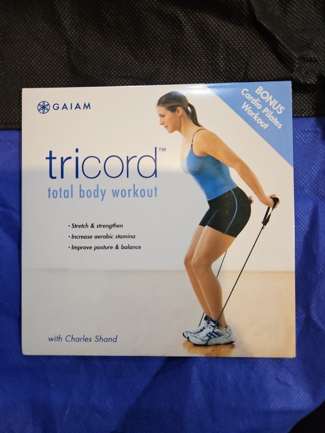 Gaiam Tricord Total Body Workout DVD New Sealed Free Shipping