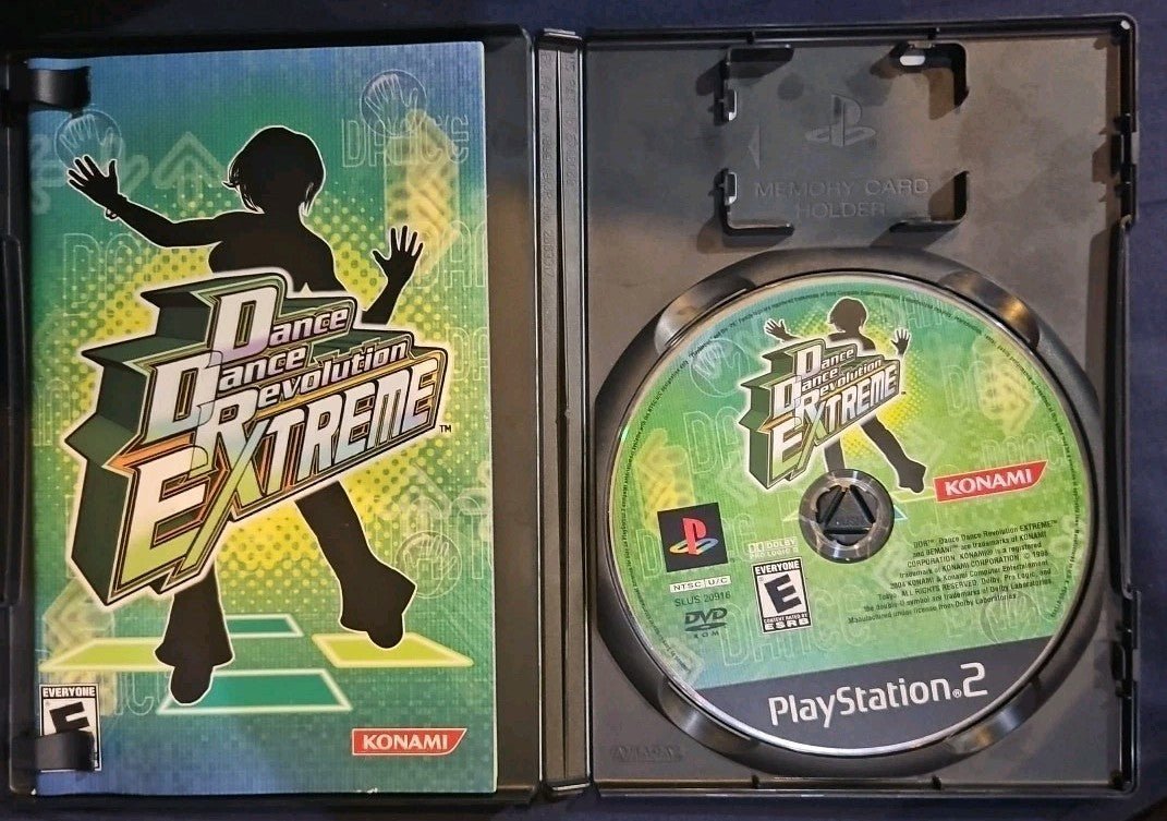 Dance Dance Revolution Extreme Greatest Hits (Sony PlayStation 2, 2008) Tested. 