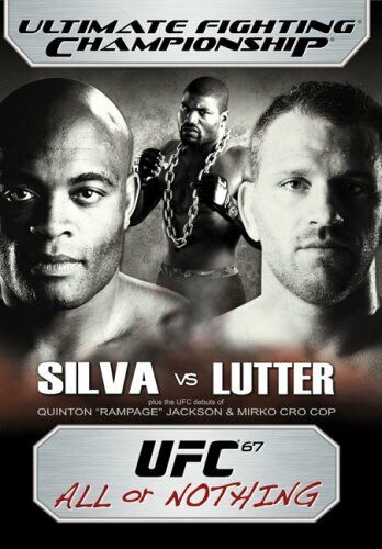 UFC 67: All or Nothing (DVD, 2007) Silva vs Lutter