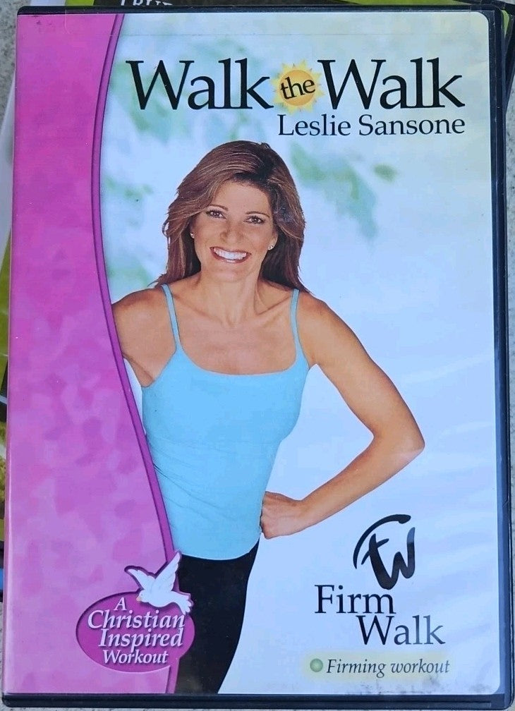 Leslie Sansone - Walk The Walk, Walk Away The Pounds, Slim Shape (3 DVD) New
