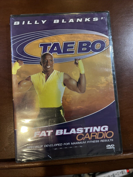 Billy Blanks’ Taebo (DVD, 2006) Fat Blasting Cardio Brand New