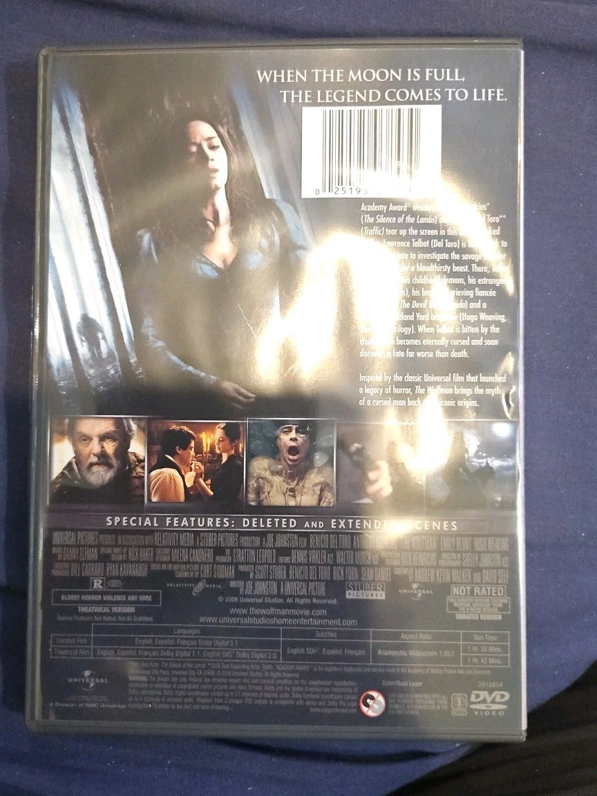 The Wolfman (DVD, 2010)