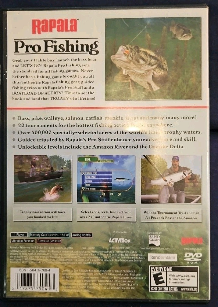 Rapala Pro Fishing (Sony PlayStation 2, 2004)