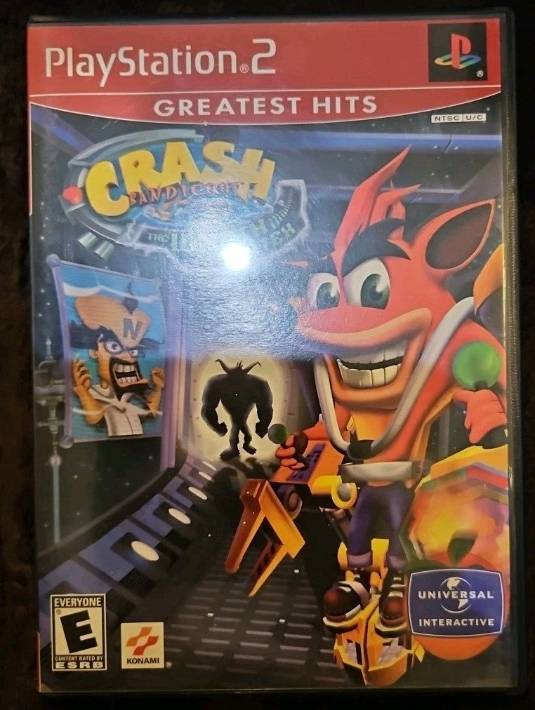 Crash Bandicoot 5 - Sony PlayStation 2. No Game. Case + Box Art + Manual ONLY