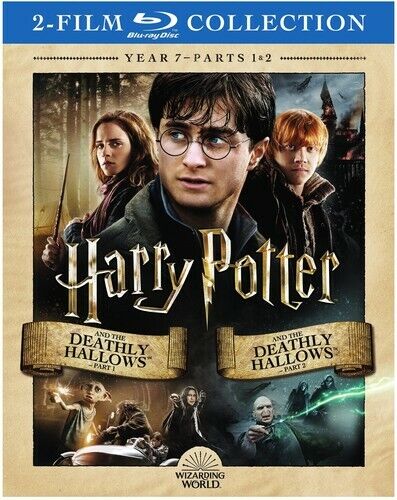 Harry Potter and the Deathly Hallows, Part 1 and 2 (Blu-ray) No Digital Download