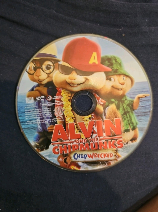 Alvin & the Chipmunks  Chipwrecked (DVD)  Disc Only