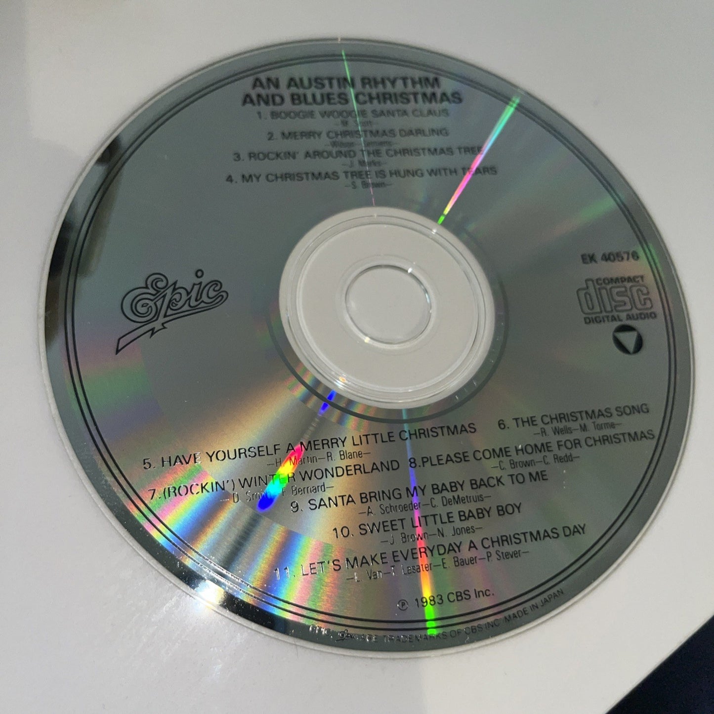 An Austin Rhythm And Blues Christmas (CD) Disc Only