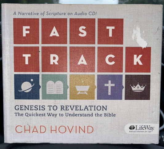 ADUOBOOK: Lifeway Fast Track: Genesis To Revelation- 4 CD Set- Chad Hovind   A17