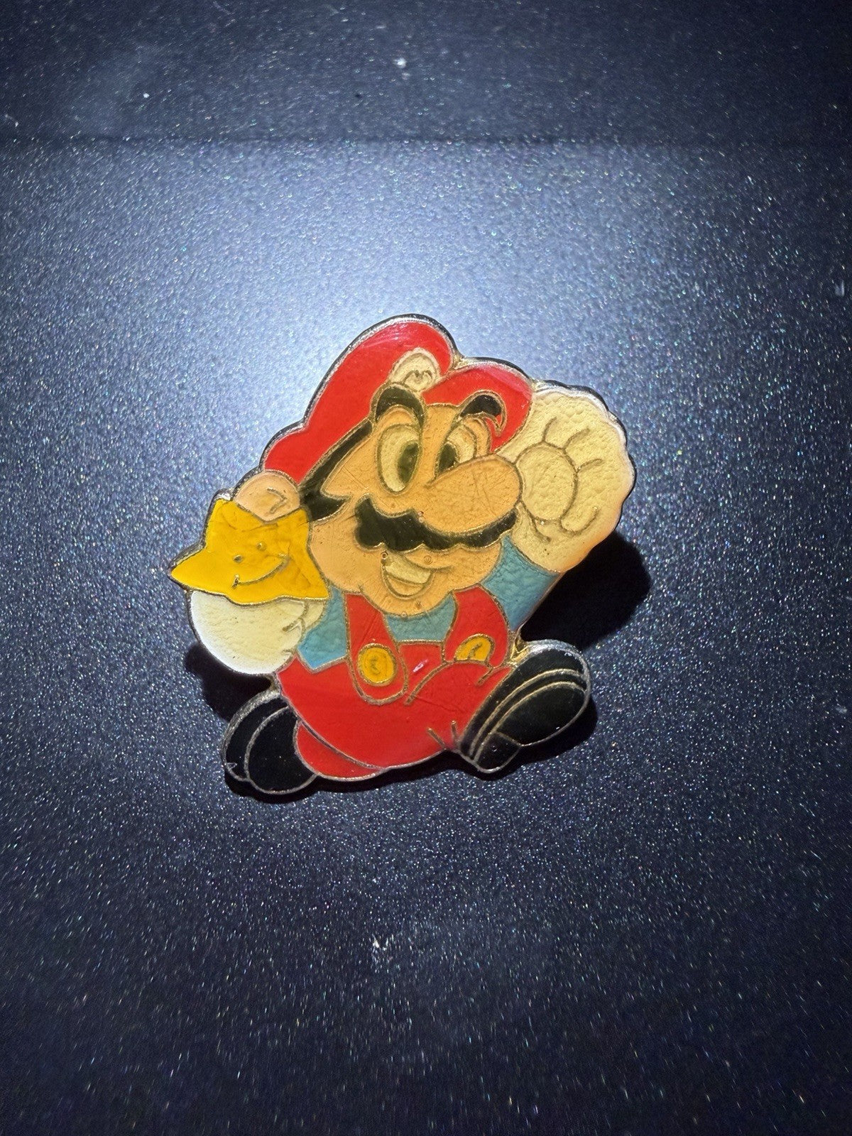 Super Mario Brothers Mario Collector Pin 1988 Series A
